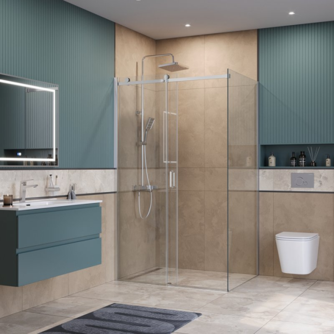 Душевой уголок BELBAGNO SOFT_CLOSE-2-AH-1-120/90-C-GM