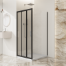 Душевой уголок BELBAGNO UNO-195-AHF-31-100/90-P-NERO